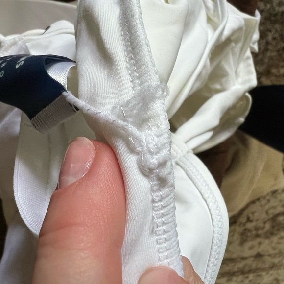 Ashley Graham x Swimsuits For All White Lace up One Piece Wireless Size 12 NWOT - Picture 13 of 13